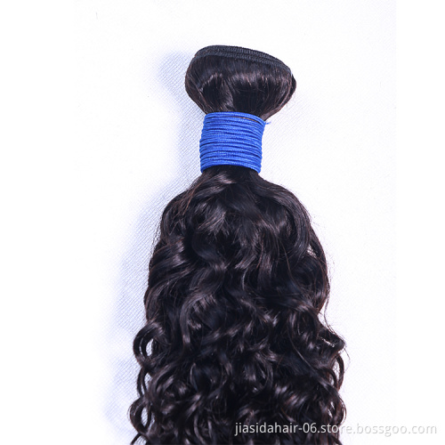 Large Stock Hot New Curly Water Wave Weave Raw Mink Brazilian Bundles Cuticle Aligned Virgin Human Hair Extension